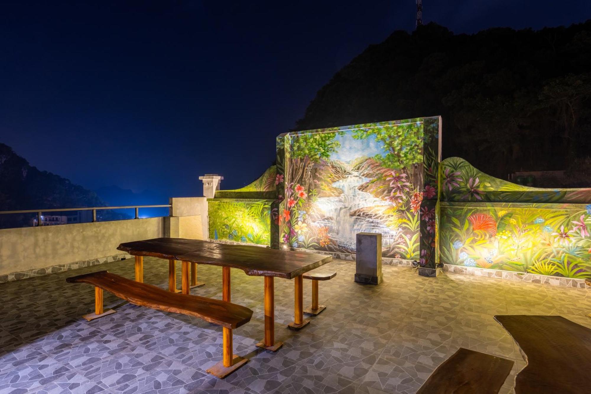 Cat Ba Xanh Spring Garden Hotel Dong Khe Sau Bagian luar foto