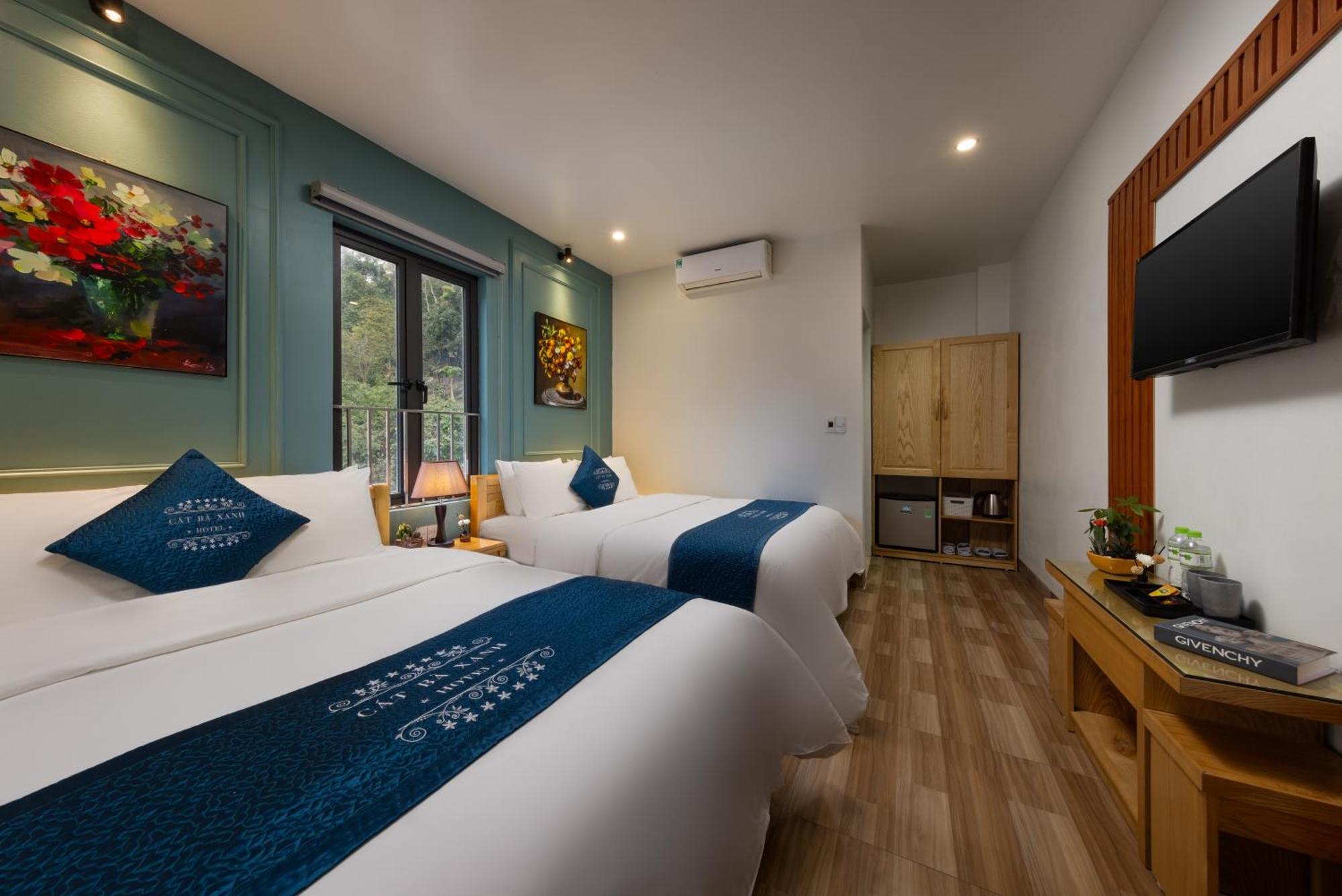 Cat Ba Xanh Spring Garden Hotel Dong Khe Sau Bagian luar foto